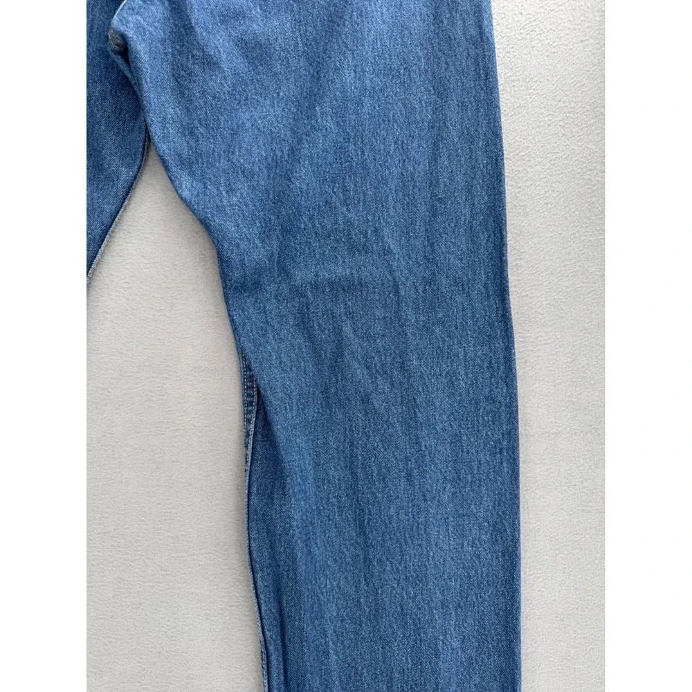 Levi's 505 Regular Fit Jeans 36x30 Straight Leg Denim Denim Classic Workwear